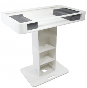 White Finish Control Tower DJ Booth51