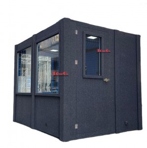 Big Music Room Audio Soundproof Multimedia Editing Lab Recording Vocal Booth