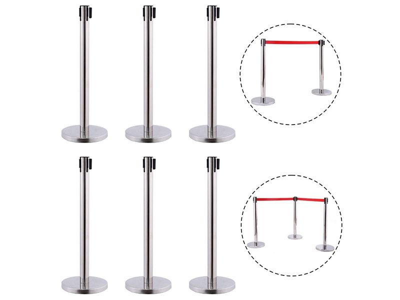 Queue Pole Crowd Control Barrier-2