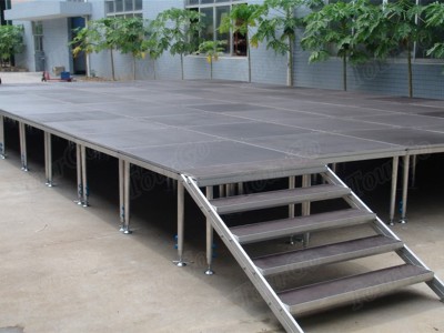 TourGo Quick Assemble Mobile Stage for Event Stage Rental