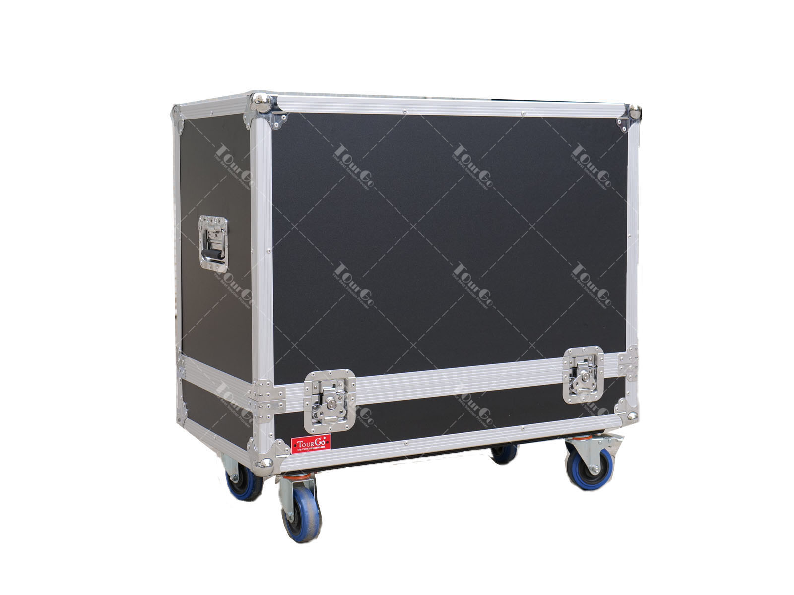 Heavy Duty 2 Lid Shock ATA Amplifier Rack Travel Case