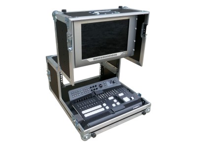 Blackmagic Design ATEM Television Studio Pro HD 19″ Rack Workstation Flight Case