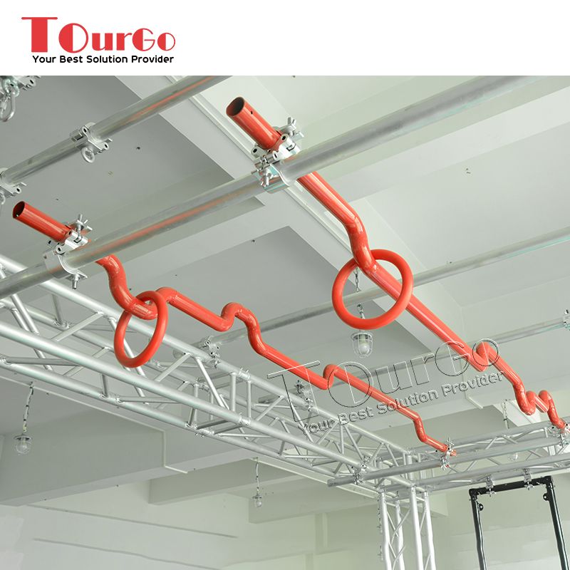 TourGo American Ninja Warrior Obstacle Ring Slider for Kids and Adults
