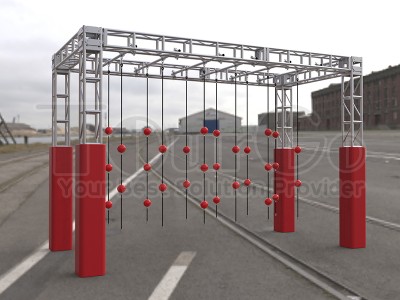 SEA OF BALLS-Ninja Warrior Elements