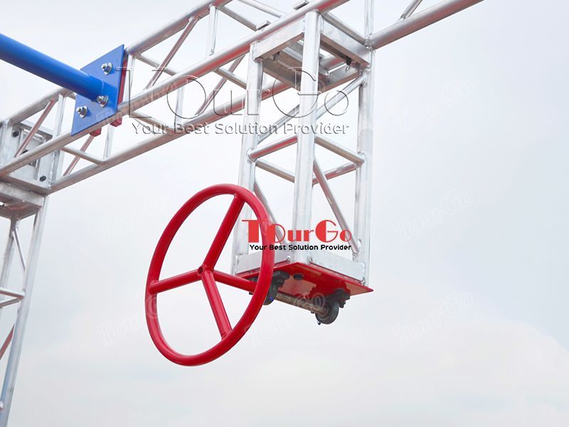 TourGo Ninja Warrior Obstacle Elements for Sale–SPINNING WHEELS SMALL