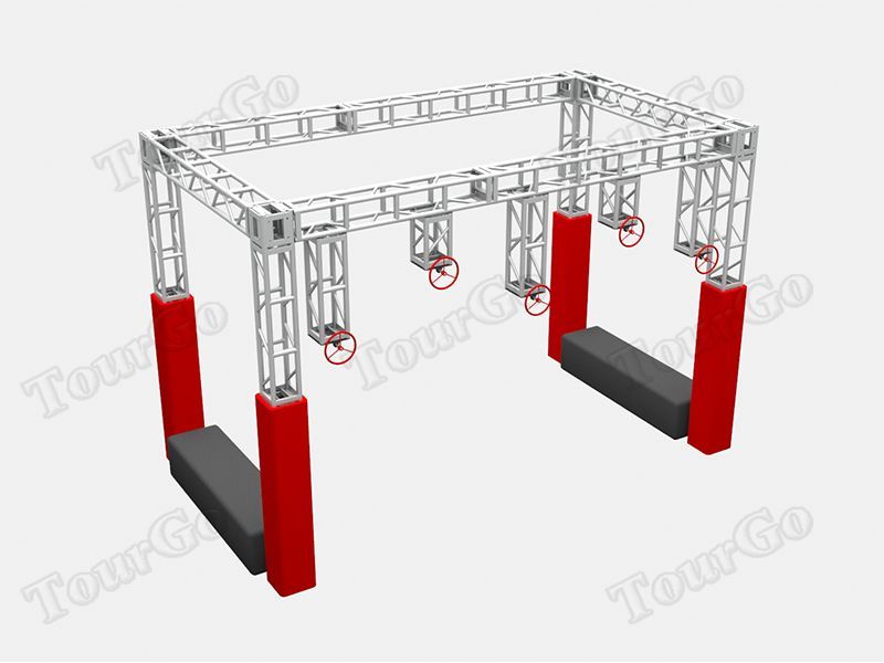 SPINNING WHEELS SMALLNinja Obstacle Elements TourGo Event Solution