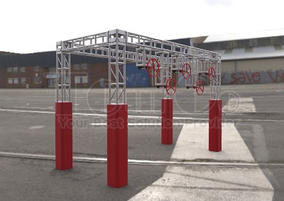 SPINNING WHEELS SMALL-Ninja Warrior Elements1