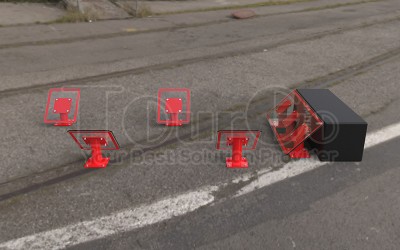 STEPS GROUND TO BOX-Ninja Ground Obstacles1