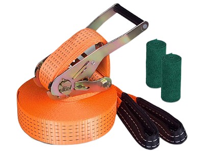 Slackline kit 10m with Tree Protectors & Ratche/Slackline Kit with Training Line for Advanced and Adults