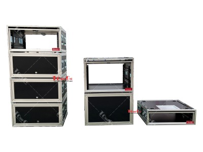 19”2U 4U 6U 8U Rack Road Case Slam Door Rack Cases Sliding Door Flight Case