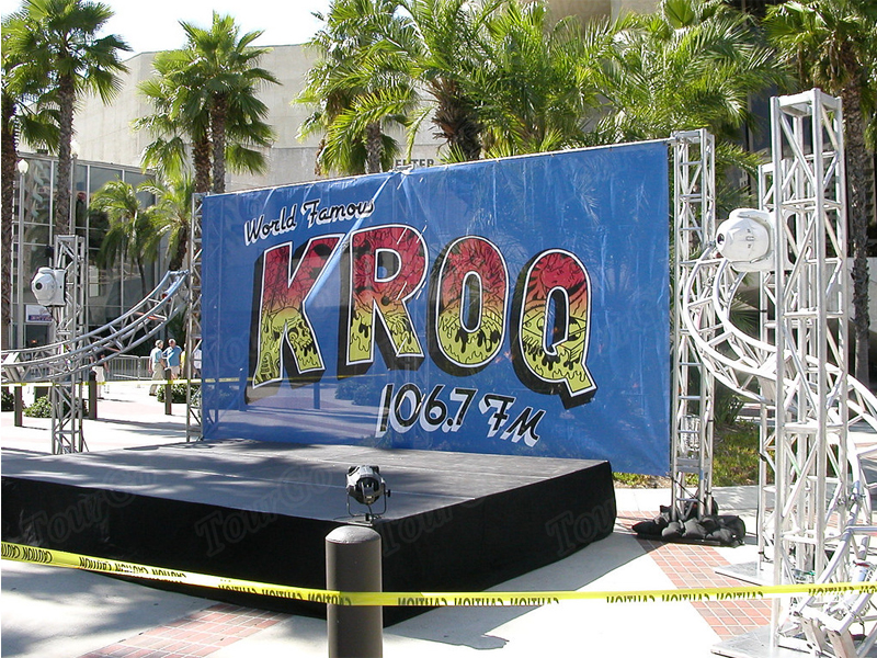 TourGo Outdoor Portable Stage on Sale / Concert Modular Stage Supplier