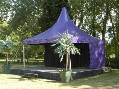 Smart Modular Stage System with Portable Stage Platforms Used Outdoor Performance Stage Rental
