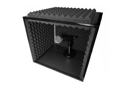 Mobile Sound Recording Vocal Booth – BLACK