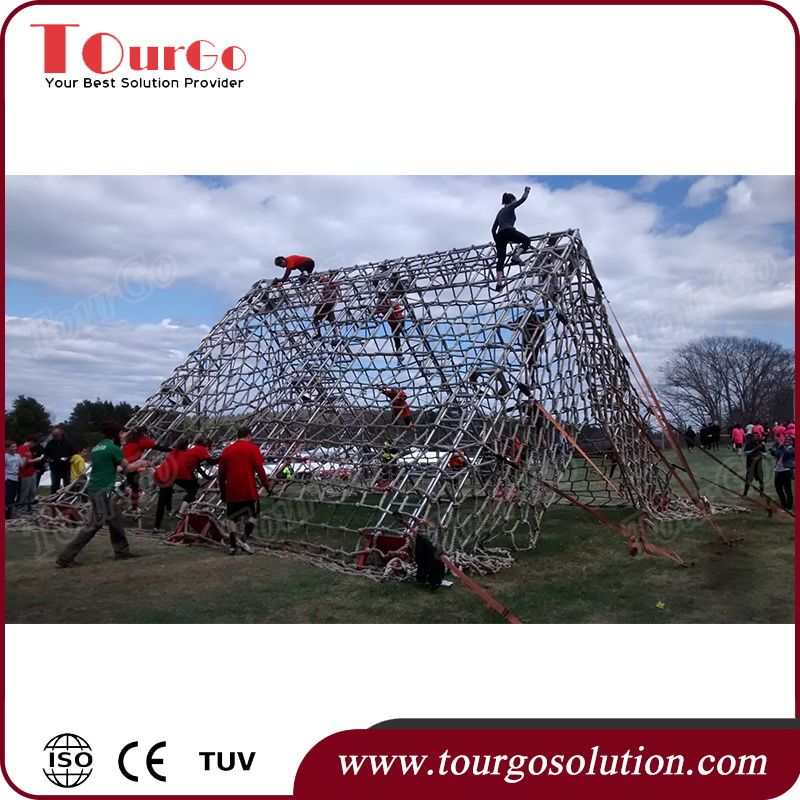 TourGo Playground Outdoor Climbing Frames / Ninja Warrior Obstacle Course