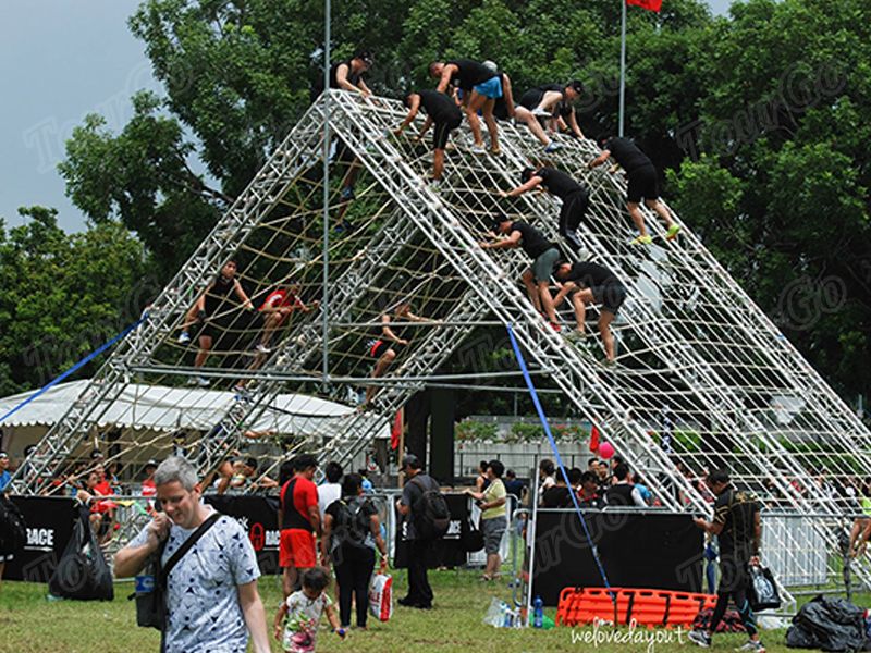 TourGo Cargo Net Climb Outdoor Spartan Race