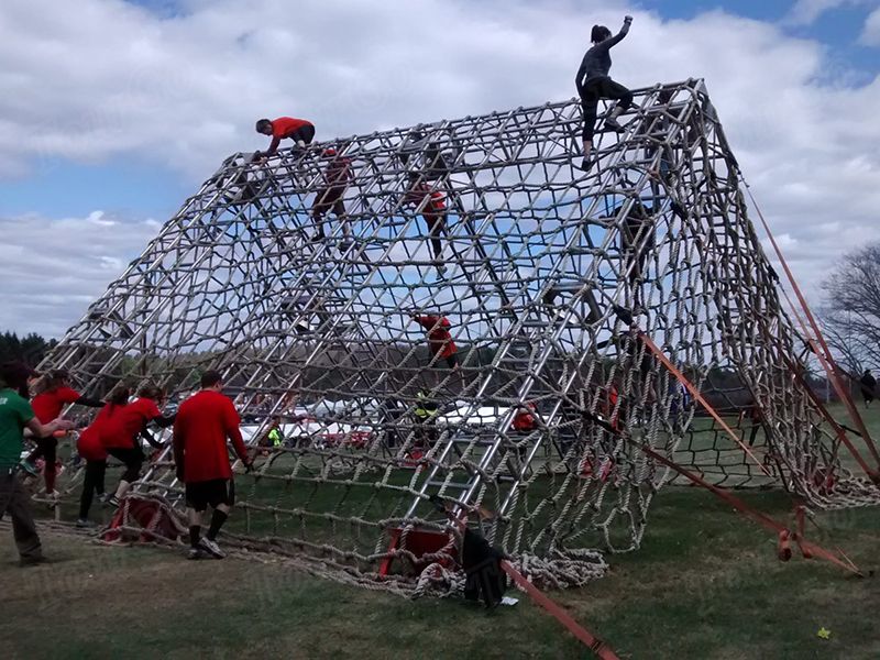 TourGo Playground Outdoor Climbing Frames / Ninja Warrior Obstacle Course