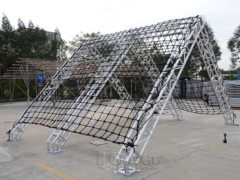 TourGo Outdoor Spartan Race Obstacle Course / A Frame Cargo Net