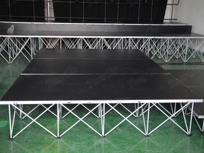 TourGo Stage Platform Used Mobile Stage for Sale / Runway Catwalk Stage Rental