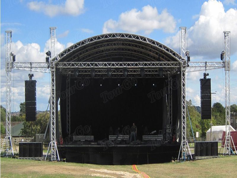 Event Outdoor Aluminum Stage Project Mobile Portable Folding Stage Platform for Stage Rental