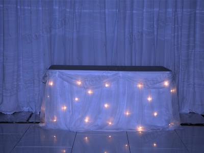 Starlight LED Table Skirt