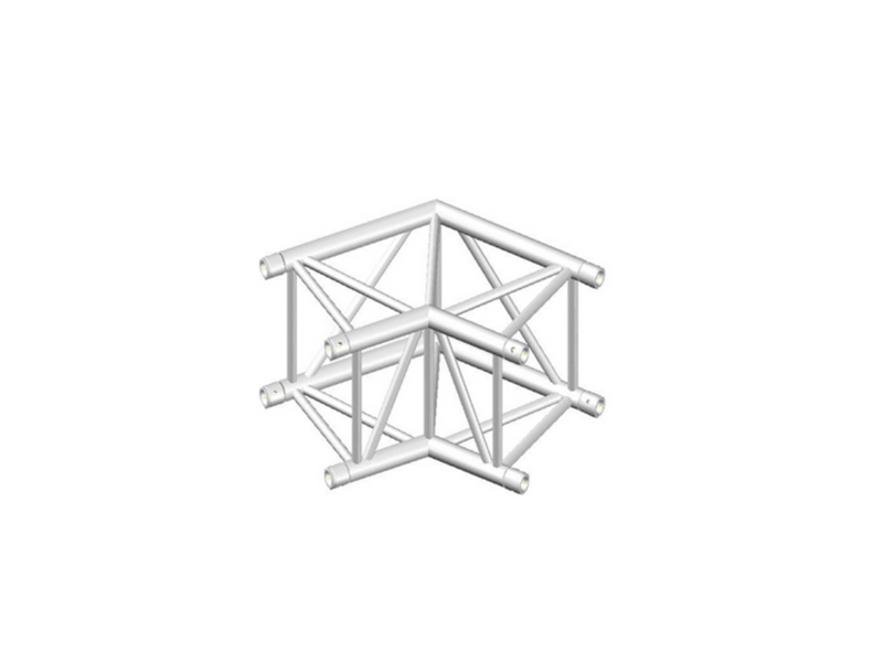 T40 Square 2 WAY 120 DEGREE CORNER