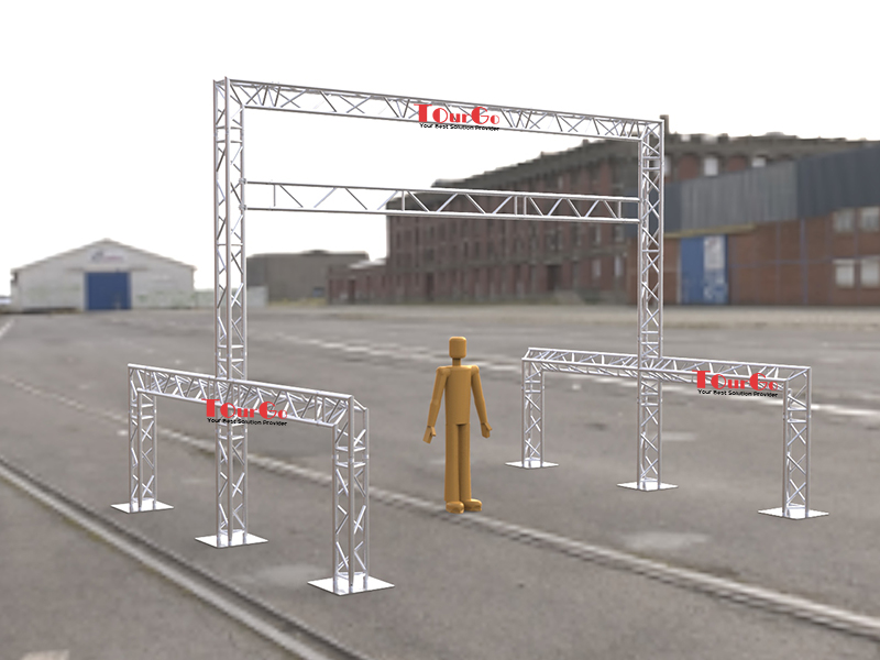 TourGo Aluminum Finish Line Truss 6×4.5m