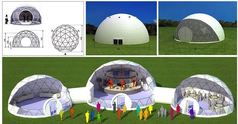 TG geodesic dome tent