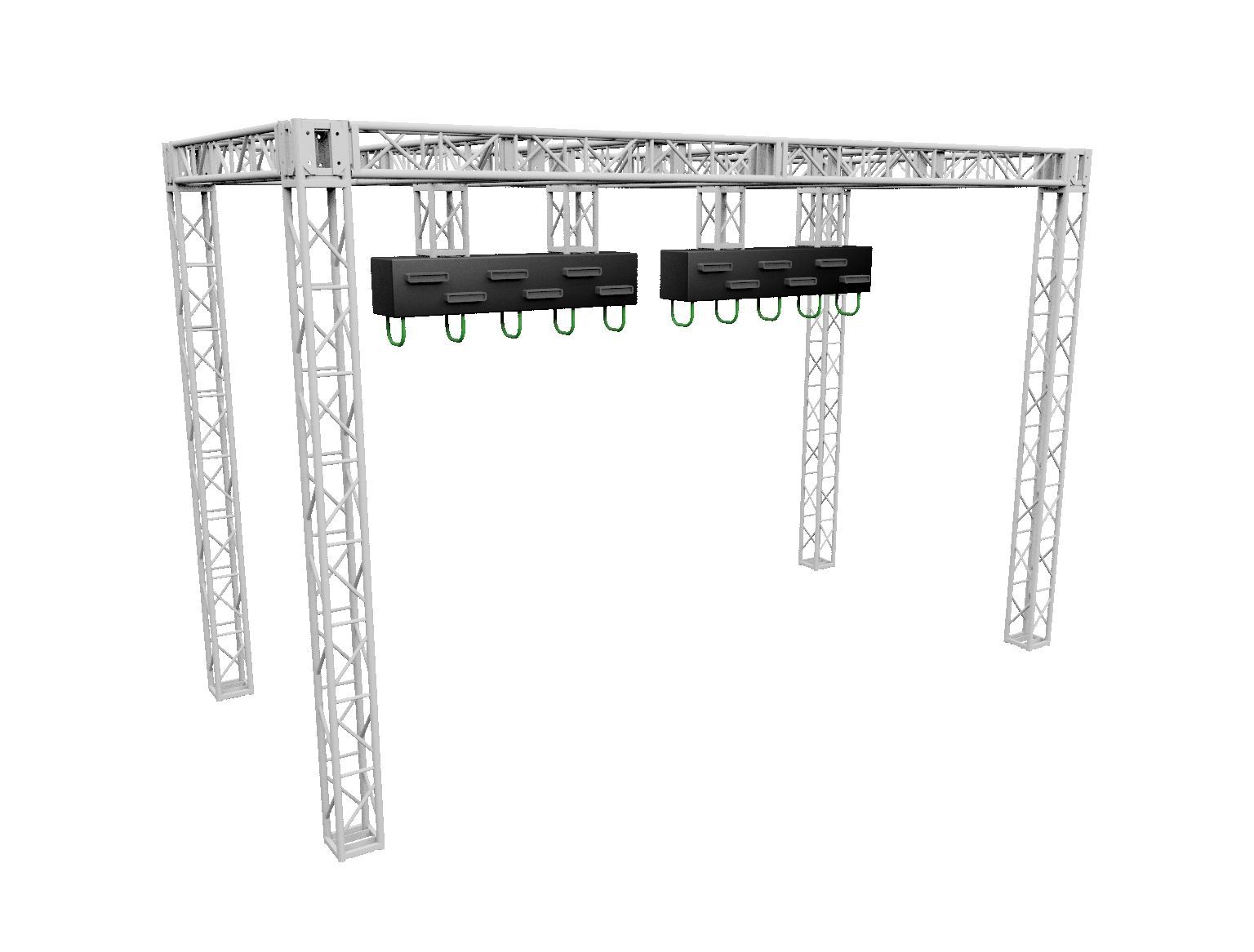 Taverse Monkey Bars – Ninja Obstacle Elements