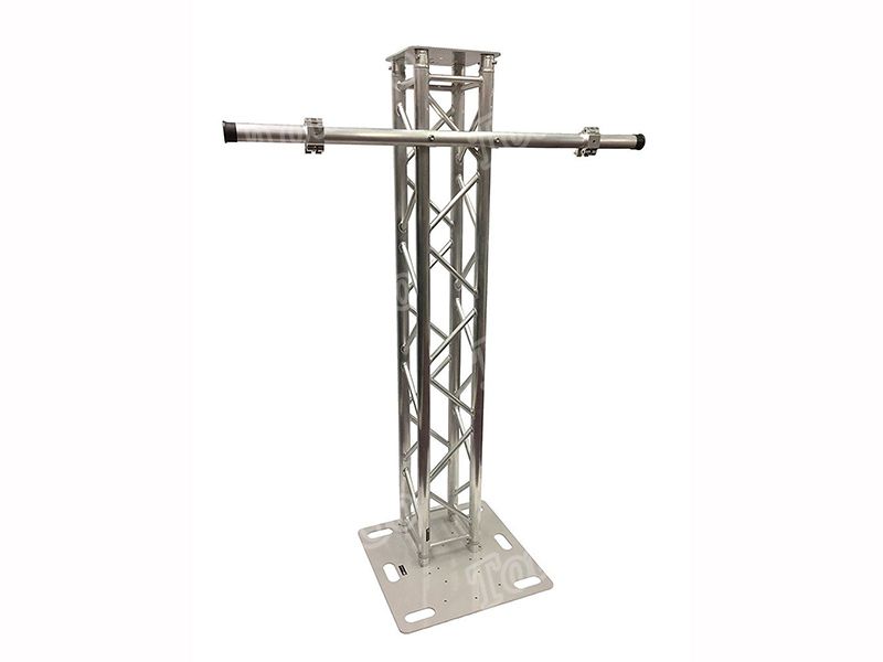 TourGo Aluminum TV Truss Stand Lighting Tower Truss for Hanging LED and TV Screen