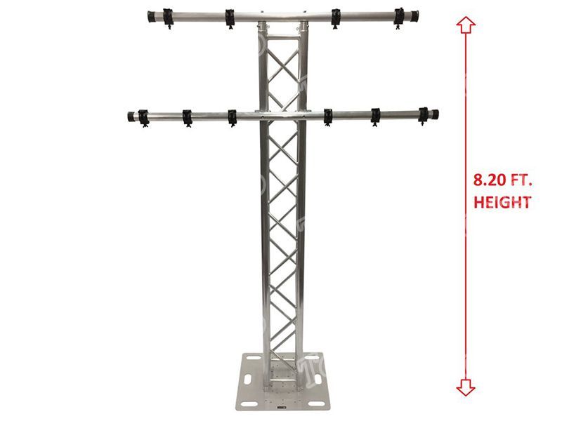 TourGo TV Truss Stand Plasma Aluminium Stand Truss for sale