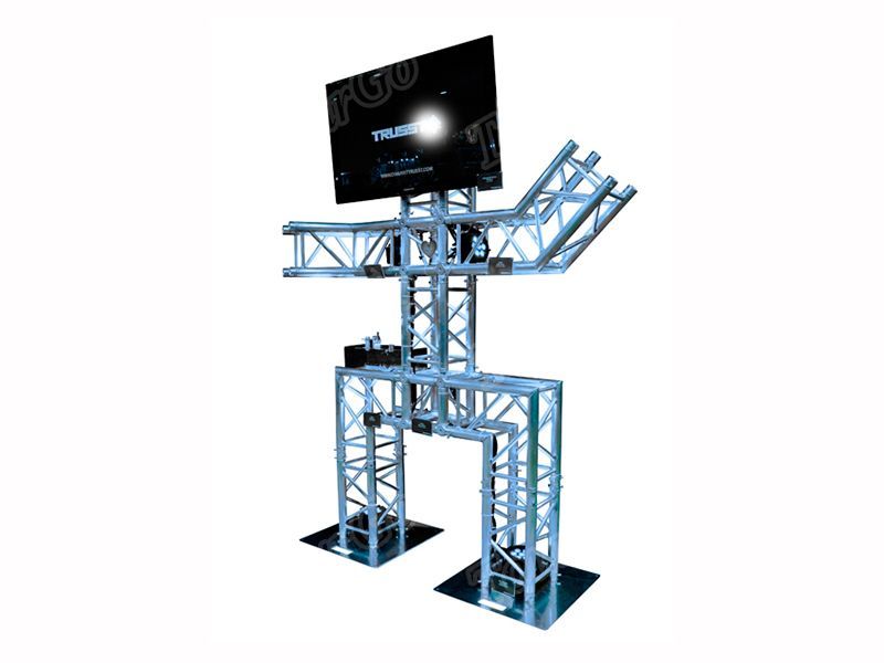 TourGo New Design Durable Aluminum TV Truss Stand for Hanging LED and LCD