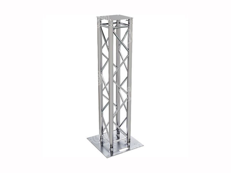 TourGo Truss Lighting Tower with Scrim Cover / Truss Tower Totem