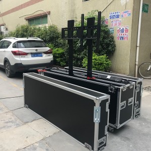 Introducing TourGo Motorised TV Lift Flight Case for 85inch Screens