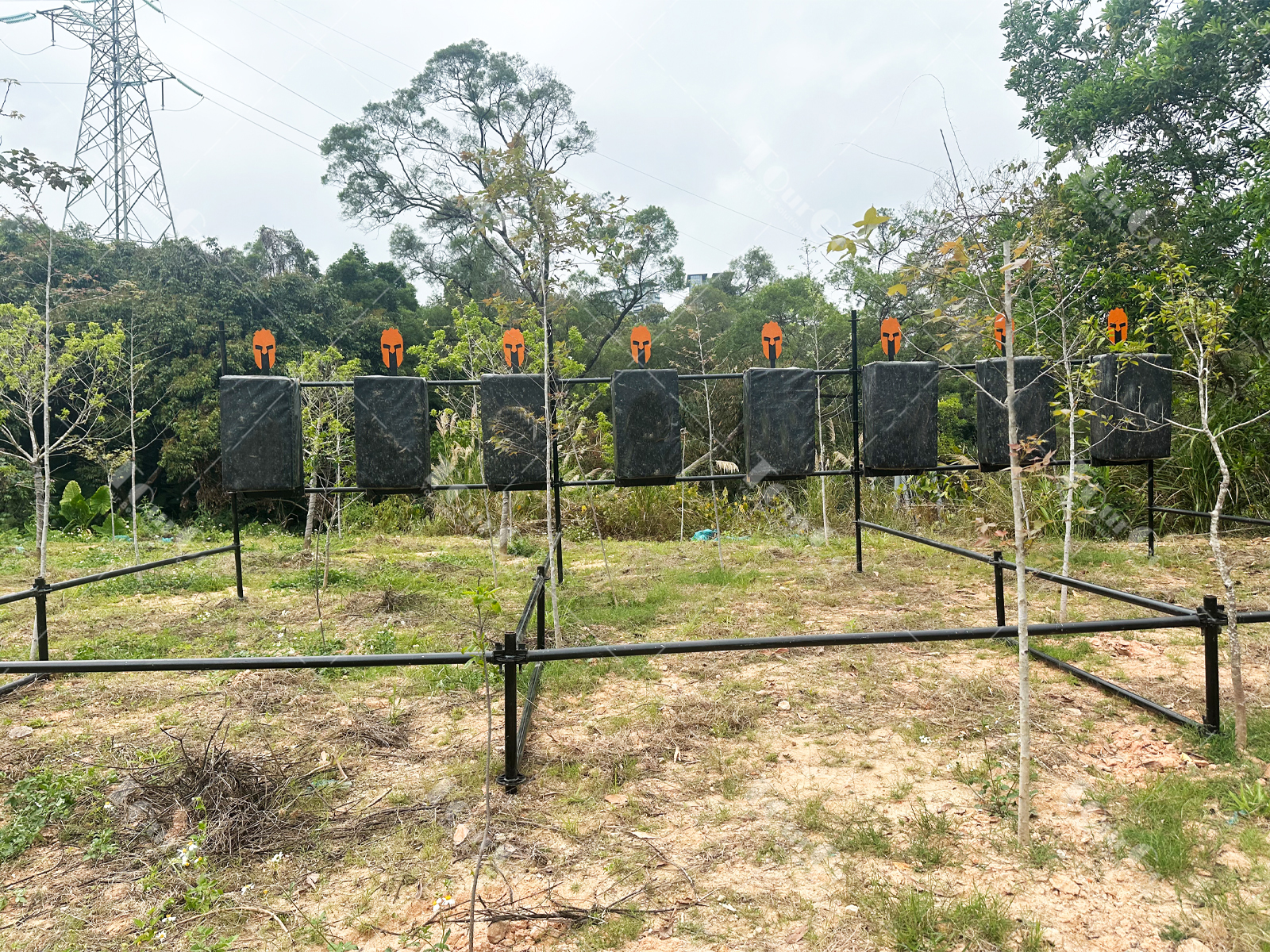 OCR Obstacle Course Races Spartan Race Throwing Spear Target