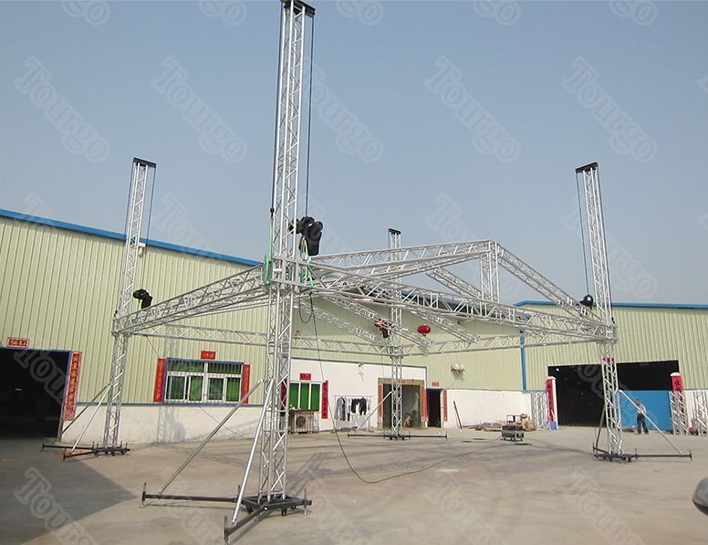 Outdoor Aluminum Stage Equipment Roof Truss