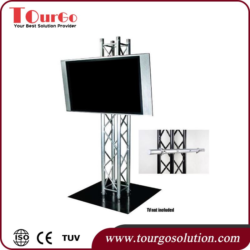 TourGo Truss 6.56Ft Totem and LCD / Plasma Mount