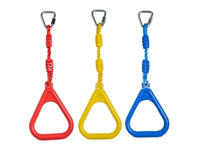 3 pcs Colorful Swing Gymnastic Rings/ Climbing Ring/Playground Equipment