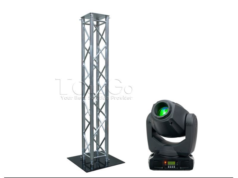 TourGo Moving Head Lighting Truss Stand – Truss 6.56 Foot Totem