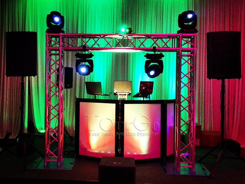 6.5 FT Aluminum DJ Lighting Truss Tower Totem