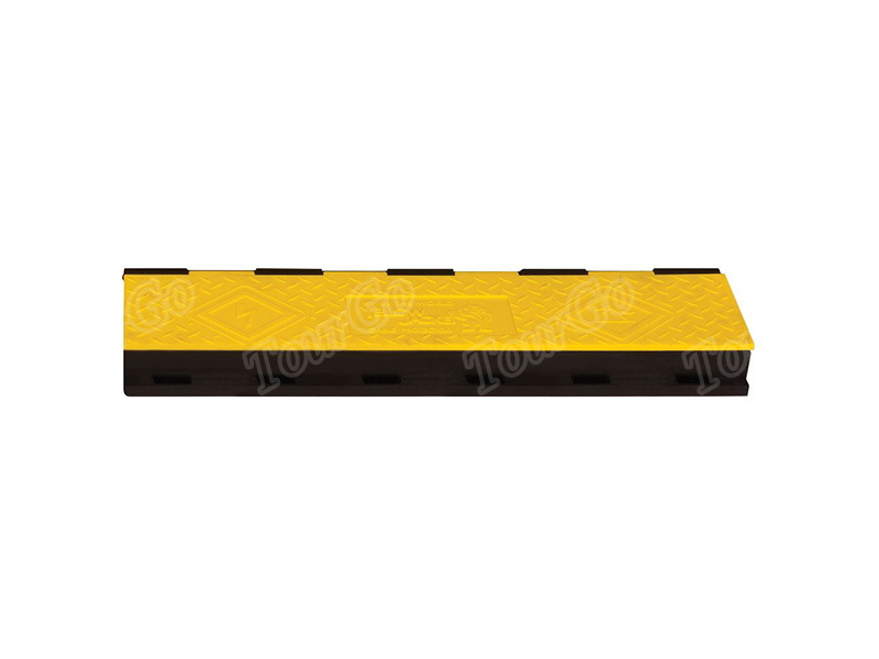 Center Section for 3-Channel Yellow Jacket AMS Cable Protector for 2.25″ diameter cables