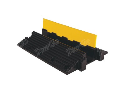 1-Channel Yellow Jacket Cable Protector Ramps for 5″ diameter cables