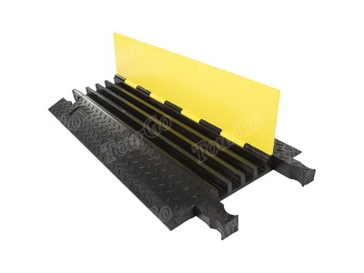 4-Channel Yellow Jacket Cable Protector Ramps for 1.25″ diameter cables