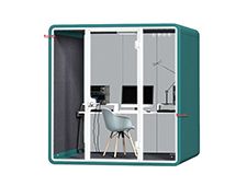 China Acoustic Telephone Booths / Office Phone Booth / Soundproof Privacy Pod