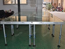 Portable Transparent Plexiglass Stage For Swimming Pool