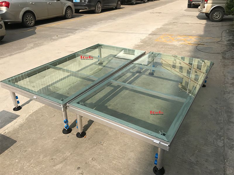 Acrylic Adjustable Aluminum Stage For Show