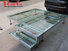 Transparent Water Stage For Wedding And Swimming Pool