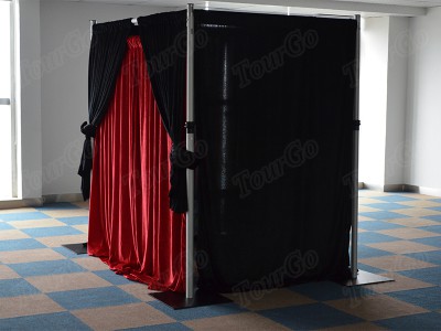 TourGo adjustable wedding drapes wholesale pipe and drape kits