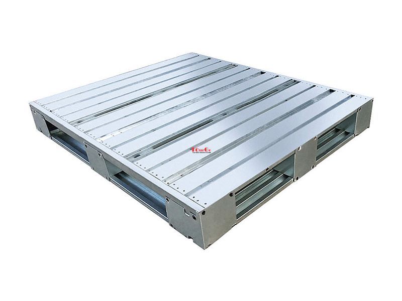 TourGo Interlocking 4 Way Block Aluminum Pallet