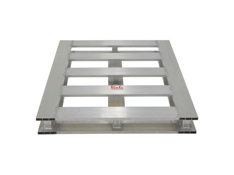 TourGo Standard 4-way Forklift Block Aluminum Pallet