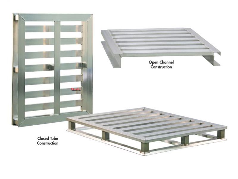 TourGo Aluminum Pallets / Metal Storage Pallets